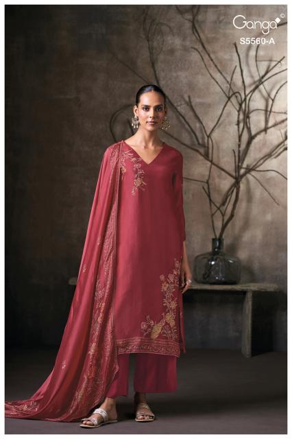 Ganga selysia 5560 bangalore dress materials wholesale